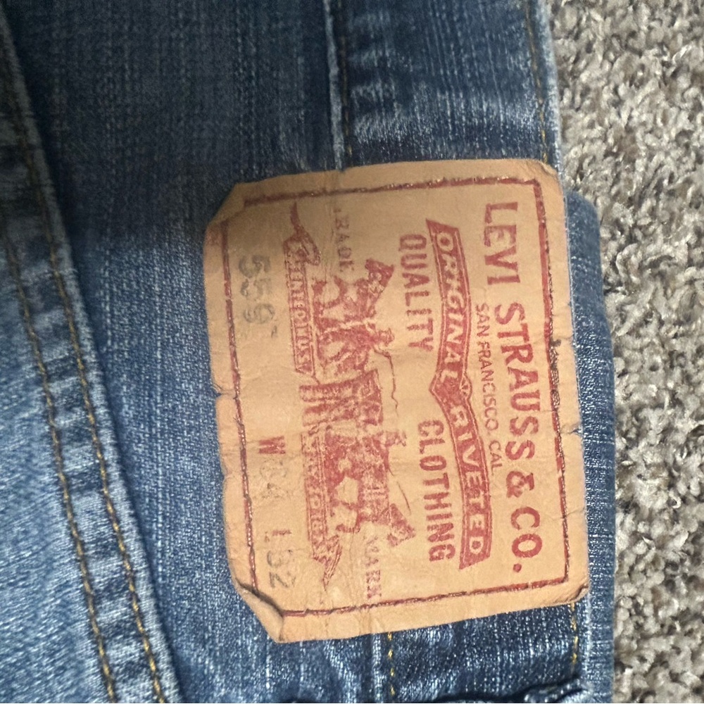 Levi's 559 Men's Blue Jeans 34W32L